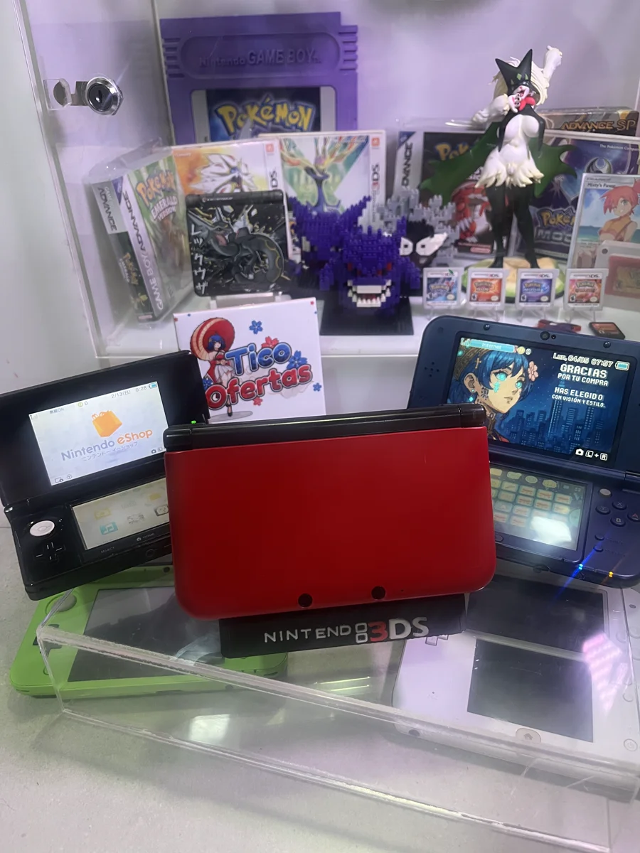 3ds Xl color Roja · foto 1