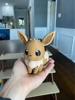 Miniatura 2 de Pokémon Eevee y sus Evoluciones – Figuras 3D