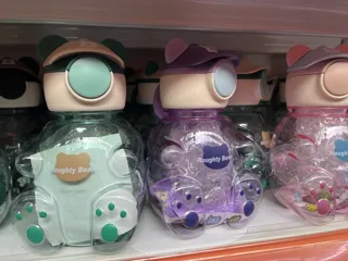 Miniatura 3 de Botella plástica para agua forma de oso