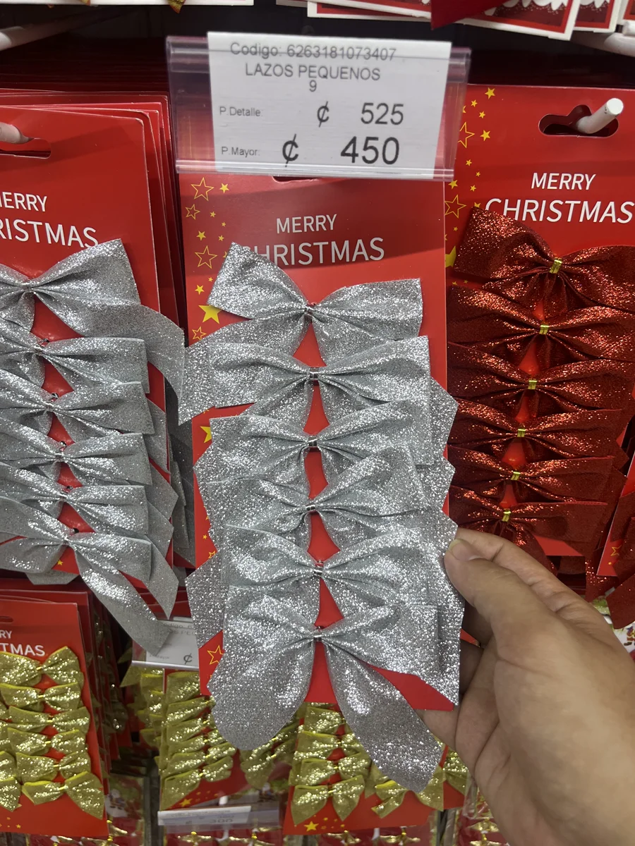 Lazo pequeños navidad