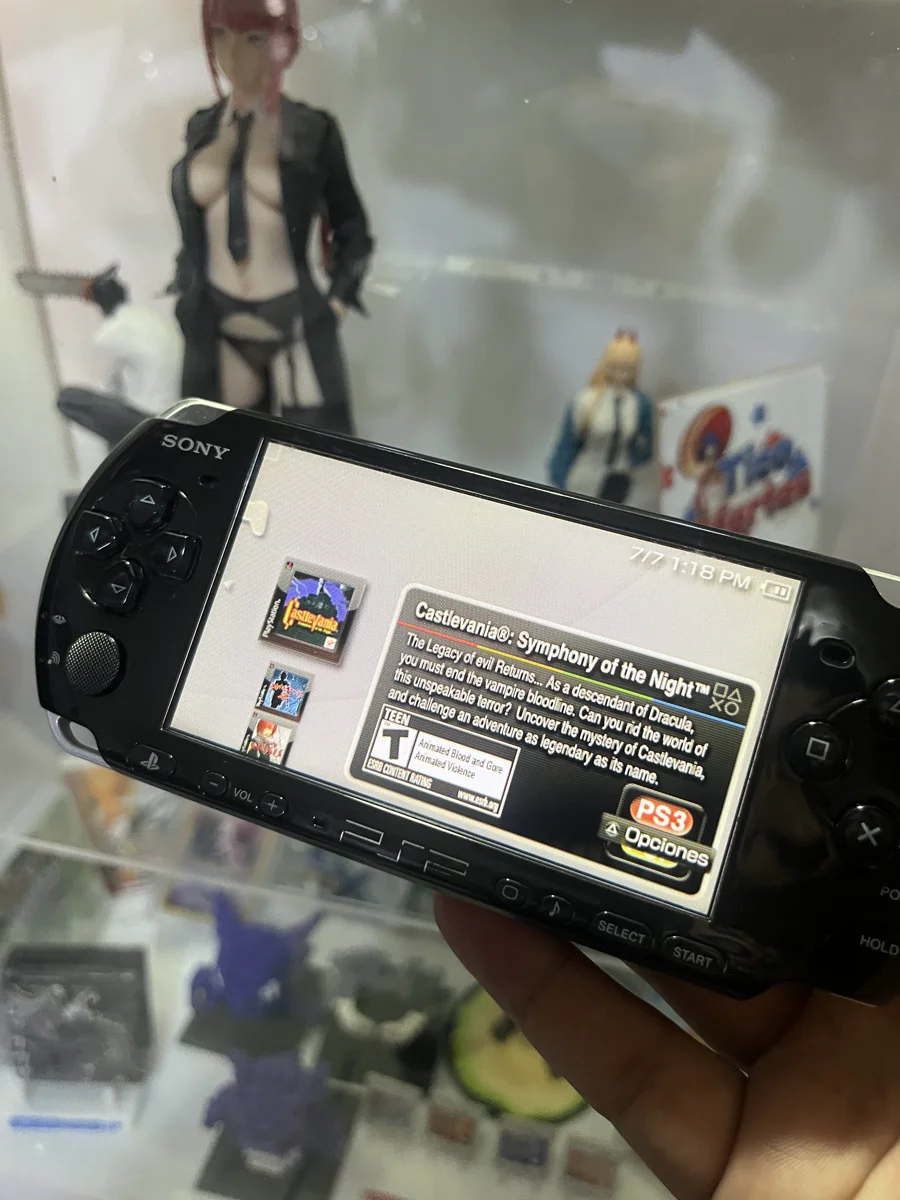 PSP modelo 3000 negro
