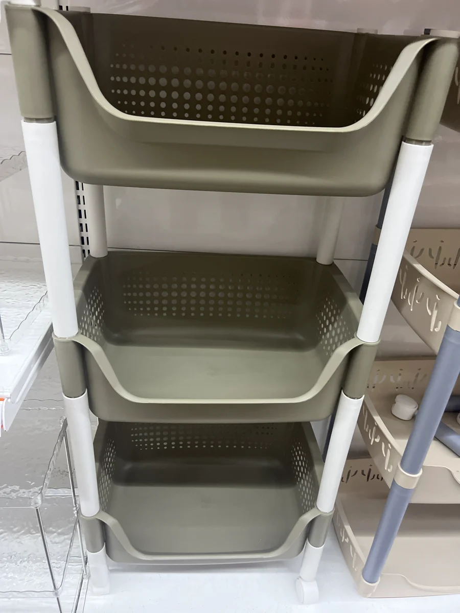 Mueble plástico Verdulero