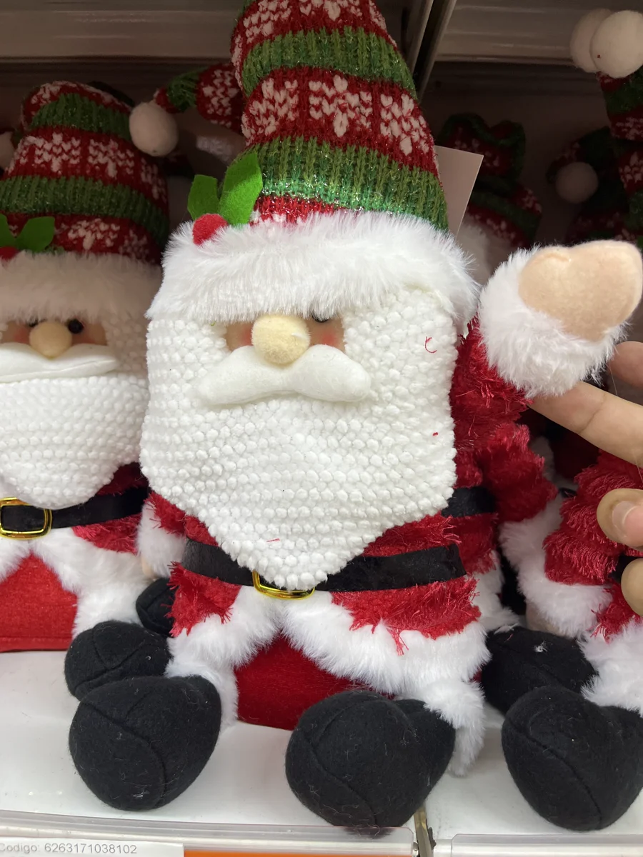 Peluche Santa navidad