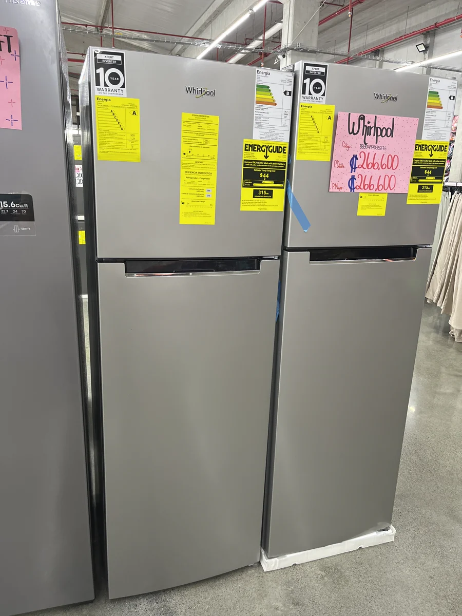 Refrigeradora Whirlpool