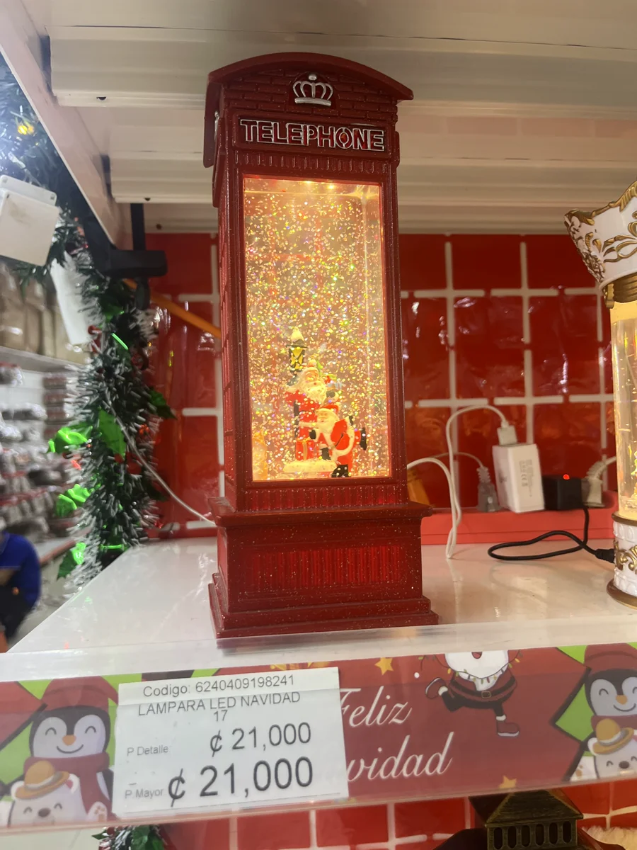 Lámpara Led Navidad n
