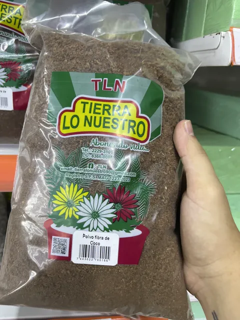 Fibra de coco abono plantas